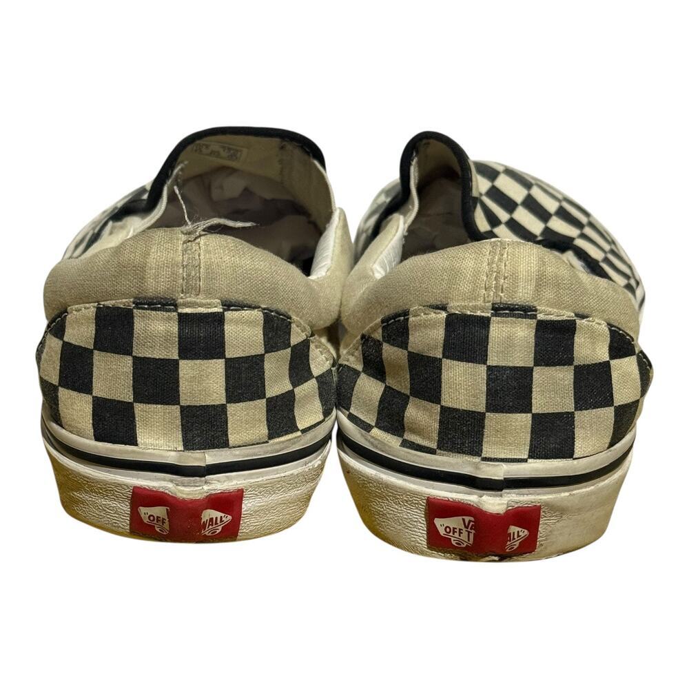 Vans Classic Slip On Checkerboard Sneakers Men's 10.5 Skate Casual - Picture 5 of 8